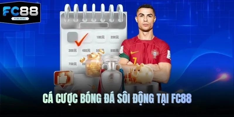 Thể Thao FC88 3 Cá cược bóng đá sôi động tại FC88